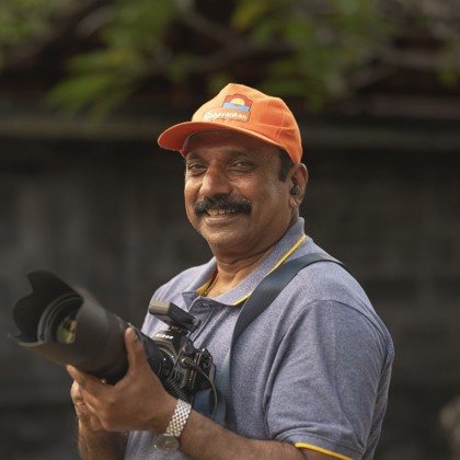 Photographer Dr Suresh Pany Chakrapani Thiruvananthapuram  India